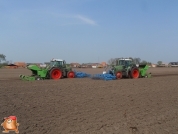 2 keer Fendt 820 met Hassia CP 