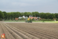 Fendt 828 met Dammann 10000ltr tandem spuitmachine