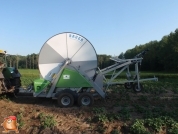 Fendt 820 met Bauer beregenings haspel