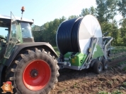 Fendt 820 met Bauer beregenings haspel