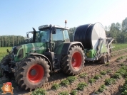 Fendt 820 met Bauer beregenings haspel