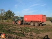 Fendt 820 met krampe kieper