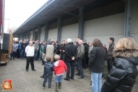 Bezoekers worden rondgeleid door Jacob van den Borne