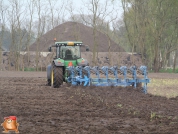 Pflügen bei van den Borne aardappelen