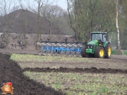 Pflügen bei van den Borne aardappelen