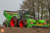 Fendt 828 met miedema structural pootmachine