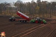 Planting potatoes