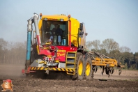 Gülleausbringung bei van den Borne aardappelen