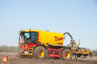 Gülleausbringung bei van den Borne aardappelen