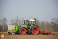 Rüben säen bei van den Borne aardappelen