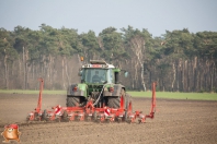 Rüben säen bei van den Borne aardappelen