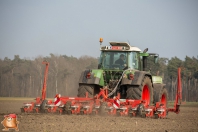 Rüben säen bei van den Borne aardappelen