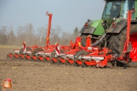 Rüben säen bei van den Borne aardappelen