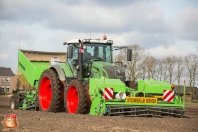 Planting potatoes