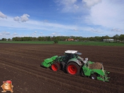 Aardappelen poten 2015 met fendt 828