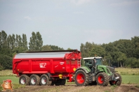 Harvesting potatoes