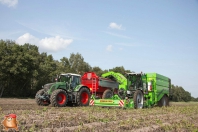 Kartoffelroden bei van den Borne Aardappelen.