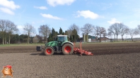 Rüben säen bei van den Borne aardappelen