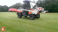 bodemscannen op golfbaan met dualem 21s