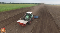 Groenbemester zaaien bij vd Borne aardappelen