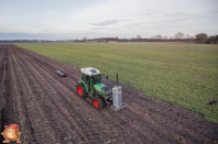 Bodem scannen met fendt 210p, Dualem21hs en Fritzmeier profi 60