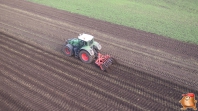 Tiefenlockern bei van den Borne aardappelen