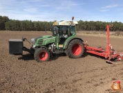 Rüben säen bei van den Borne aardappelen