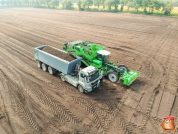 Kartoffelroden bei van den Borne Aardappelen.