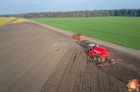 Gülleausbringung bei van den Borne aardappelen