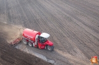 Gülleausbringung bei van den Borne aardappelen