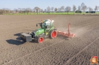 Rüben säen bei van den Borne aardappelen