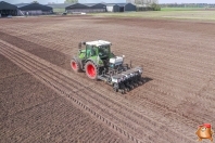 Rüben säen bei van den Borne aardappelen