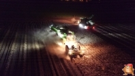 Harvesting potatoes