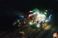 Harvesting potatoes