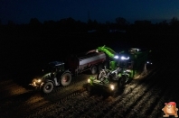 Harvesting potatoes