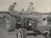 Louis, Mark en Anna op Deutz