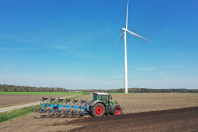 Pflügen bei van den Borne aardappelen