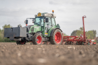 Rüben säen bei van den Borne aardappelen