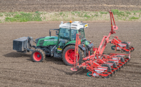 Rüben säen bei van den Borne aardappelen