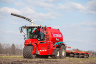 Gülleausbringung bei van den Borne aardappelen