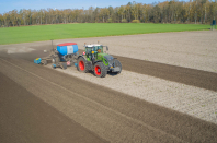 Spitten bij van den Borne aardappelen