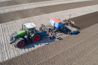 Spitten bij van den Borne aardappelen