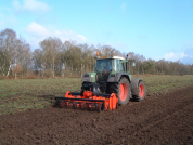 Fräsen bei van den Borne aardappelen