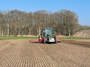 Bieten zaaien bij van den borne aardappelen