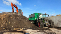 Bemesten najaar bij van den Borne aardappelen