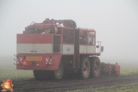 Bieten rooien bij van den Borne aardappelen