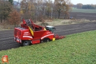 Sugar beets harvest at van den Borne aardappelen