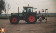 Fendt 614 met Kongskilde cultivator 