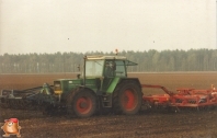 Fendt 614 met pakker combinatie