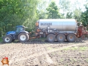 Gülleausbringung bei van den Borne aardappelen